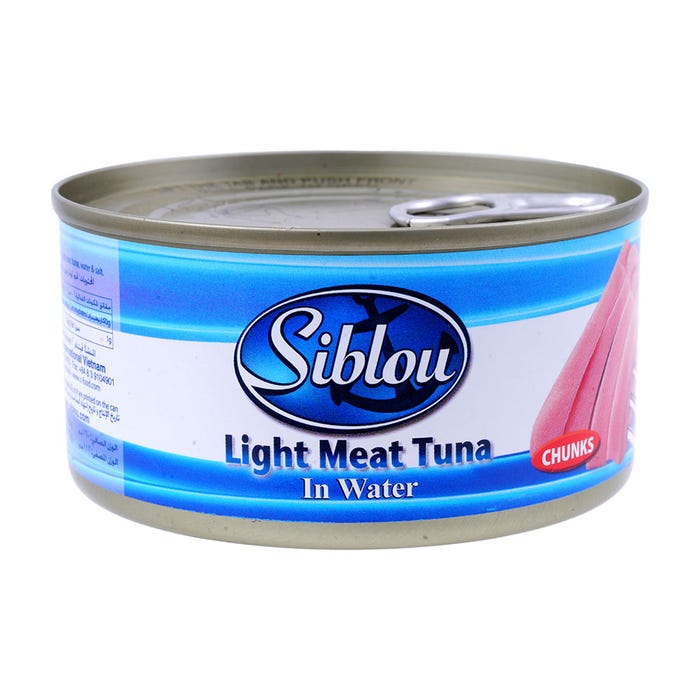 Siblou Light Meat Tuna Chunks In Water 160g