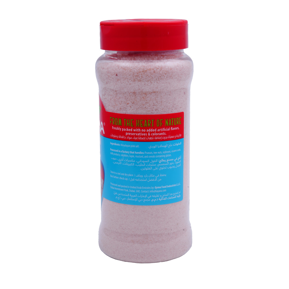 Bayara Himalayan Pink Salt 400g back image
