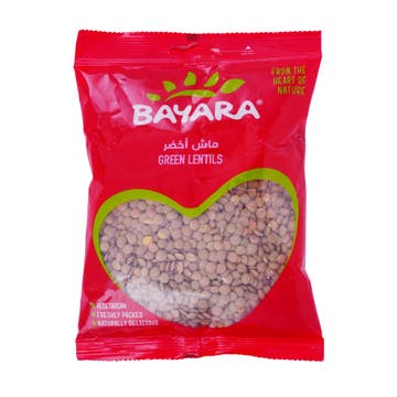 Bayara Green Lentils 400g 