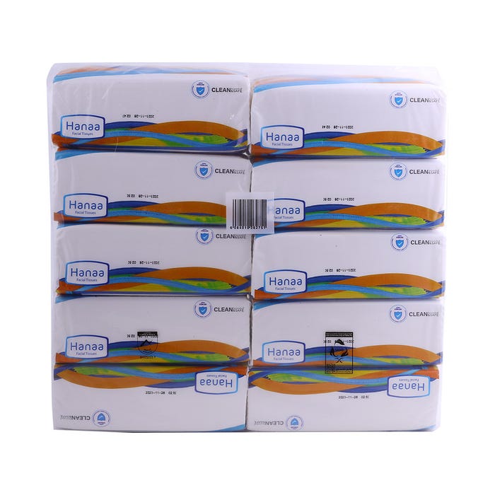 Hanaa Clean & Safe Facial Tissue 10x200s