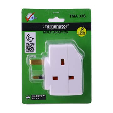 Terminator Travel Adaptor With Suchko Plug - TL35 