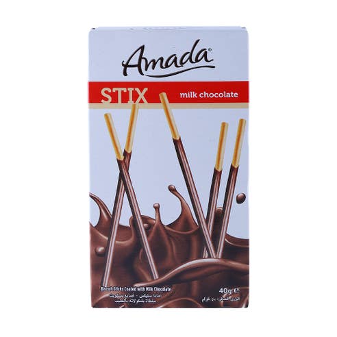 Solen Amada Stix Milk Chocolate 40g 