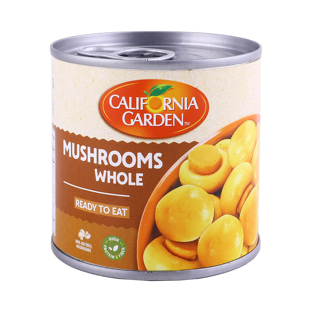 California Garden Mushrooms Whole 184g