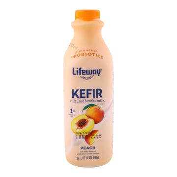 Lifeway Kefir Low-Fat Milk Peach 946ml 