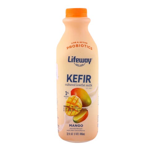 Lifeway Kefir Low-Fat Milk Mango 946ml 