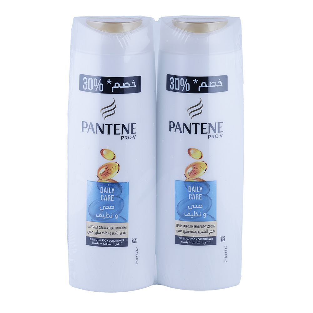 Pantene Daily Care 2in1 Shampoo & Conditioner 2x400ml [Special Offer] 