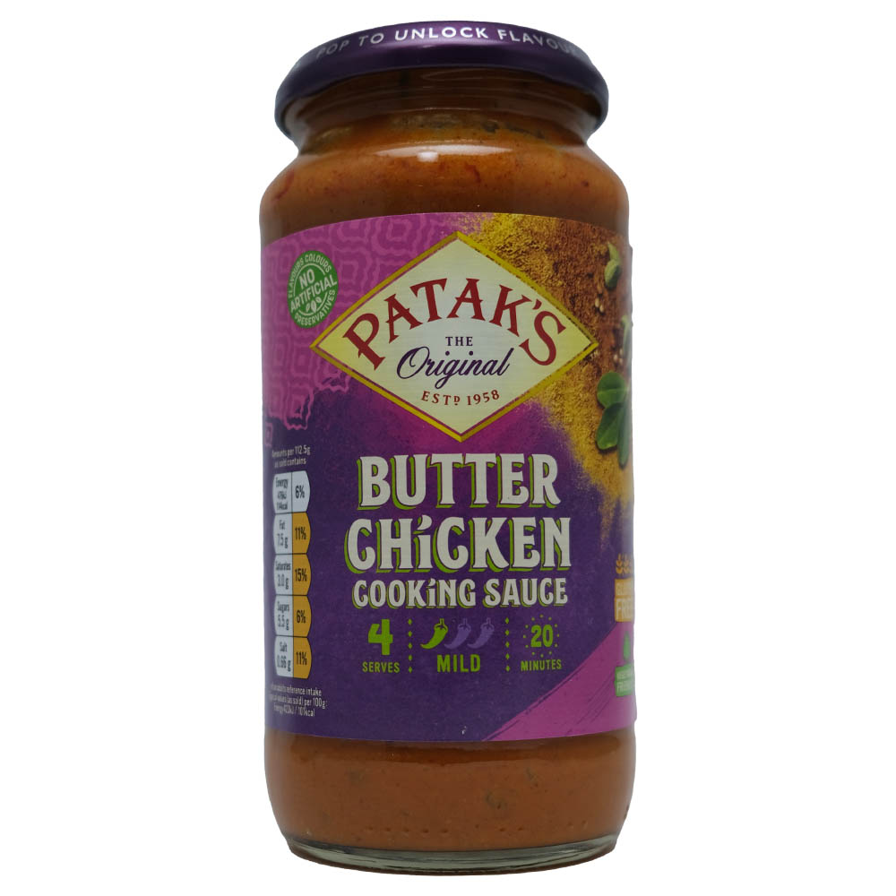 Patak's Butter Chicken Cooking Sauce 450g