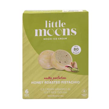 Little Moons Honey Pistachio Mochi & Gelato 192g 