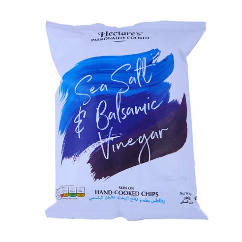 Hectare's Sea Salt & Balsamic Vinegar Potato Chips 40g 