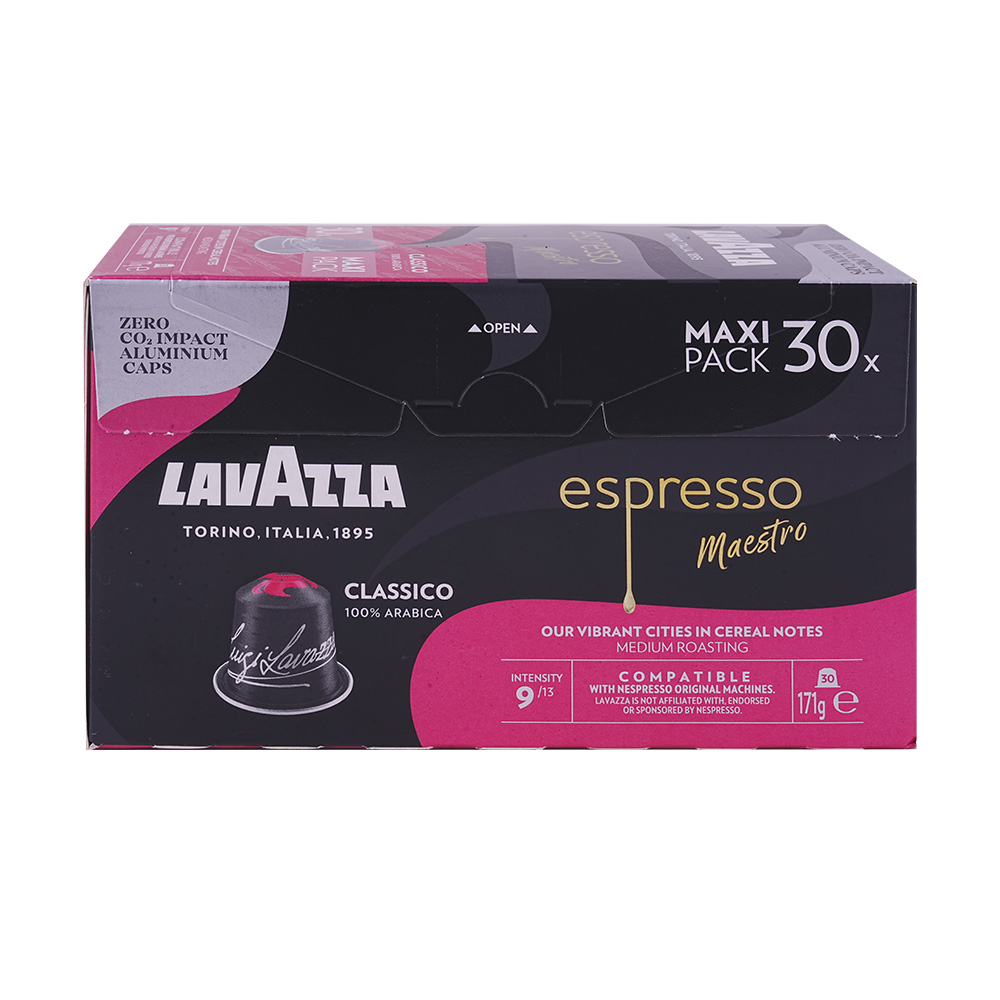 Lavazza Espresso Maestro Capsule 171g back image