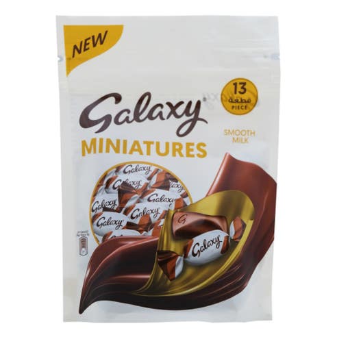 Galaxy Miniatures Smooth Milk Chocolate 117g 