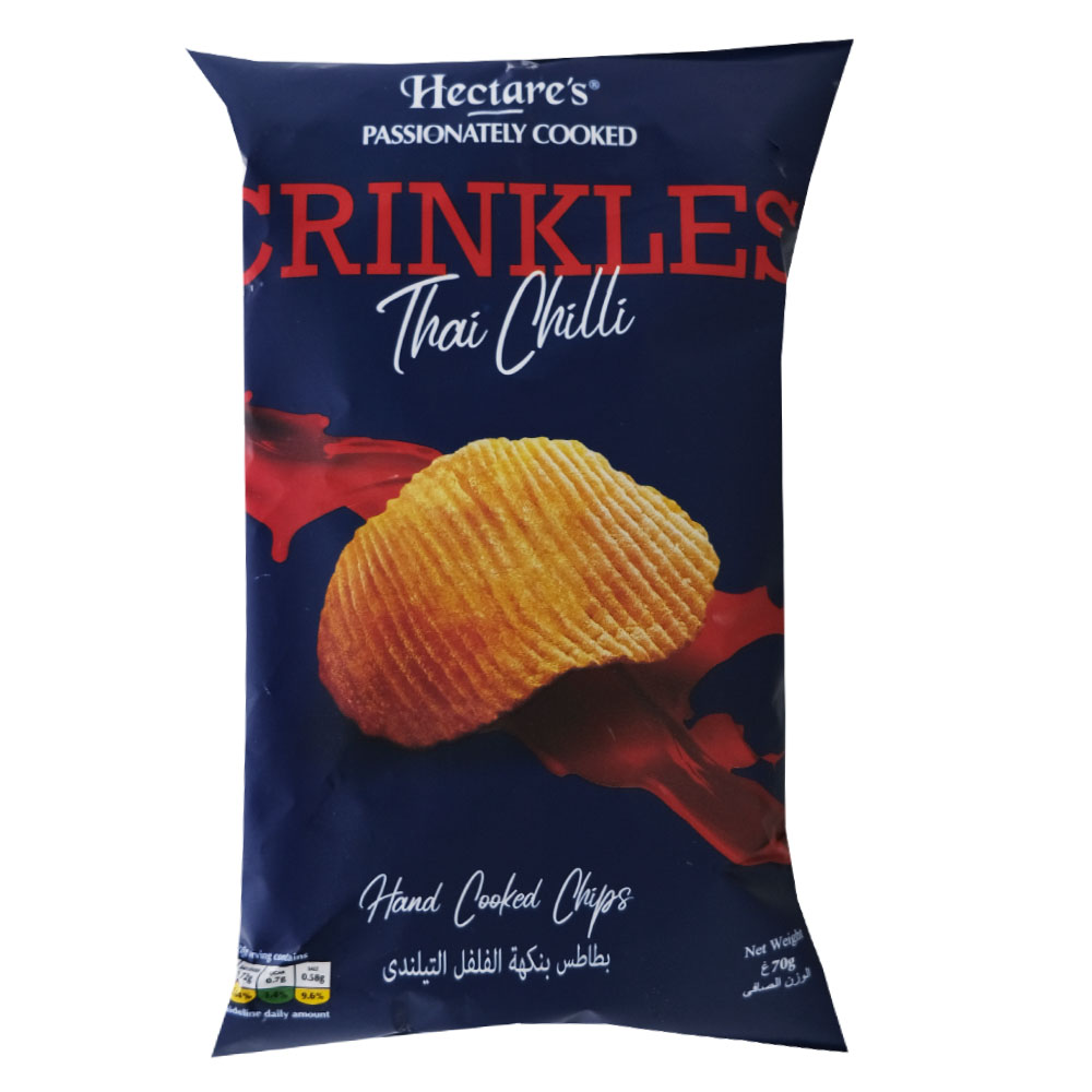 Hectare's Thai Chilli Potato Crinkles 70g