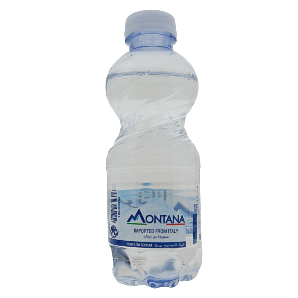 Montana Natural Mineral Water 200ml back image