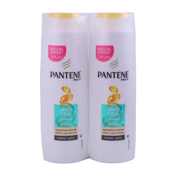 Pantene Smooth & Silky Shampoo 2x400ml [Special Offer] 
