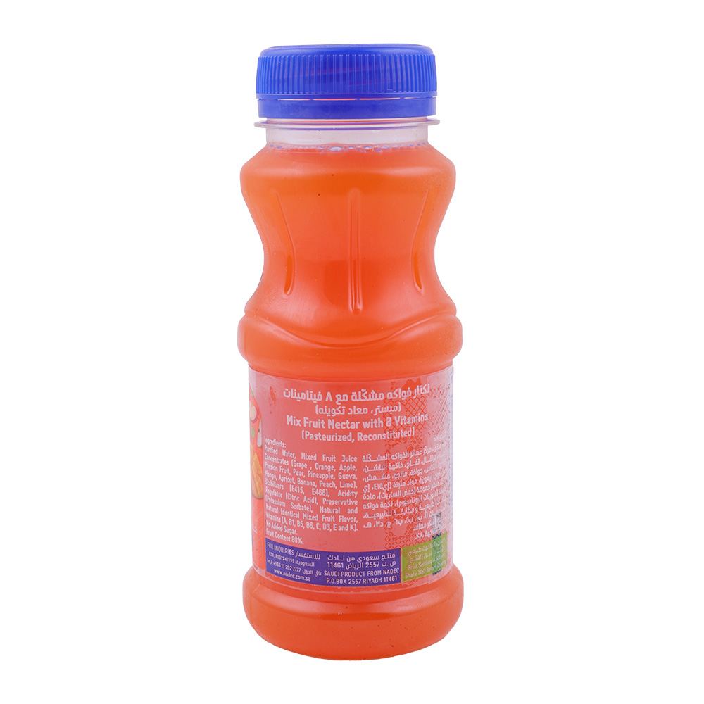Nadec Mixed Fruits Juice 200ml back image