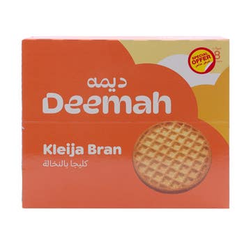 Deemah Kleija Biscuits with Bran 8x62g [Special Offer] 