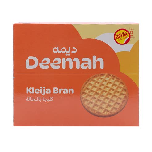 Deemah Kleija Biscuits with Bran 8x62g [Special Offer] 