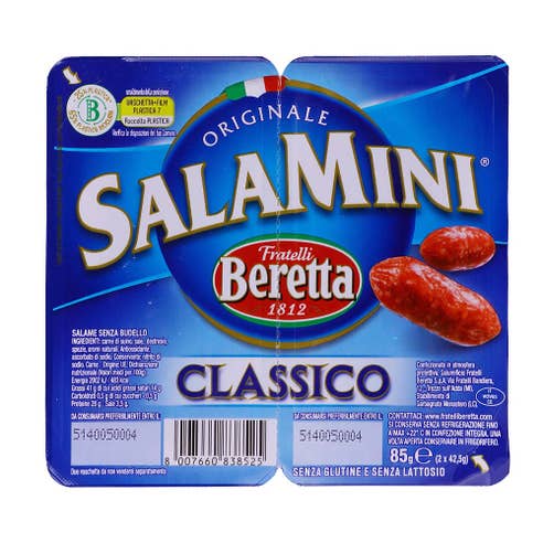 Fratelli Beretta Classico Salamini 85g [Contains Pork] 