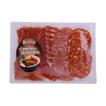 Fratelli Beretta Raclette Assiette 290g [Contains Pork] 