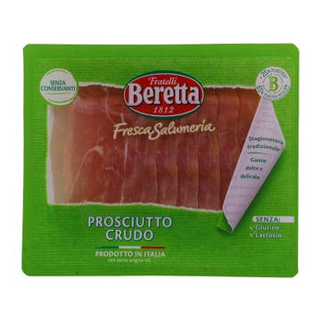 Fratelli Beretta Prosciutto Crudo Fresca Salumeria 100g [Contains Pork] 