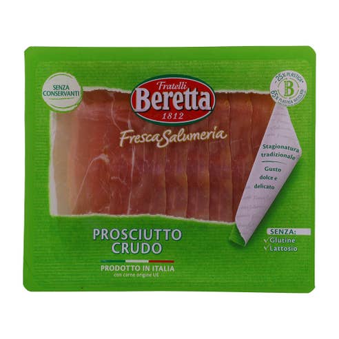 Fratelli Beretta Prosciutto Crudo Fresca Salumeria 100g [Contains Pork] 