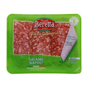 Fratelli Beretta Napoli Salame Fresca Salumeria 100g [Contains Pork] 