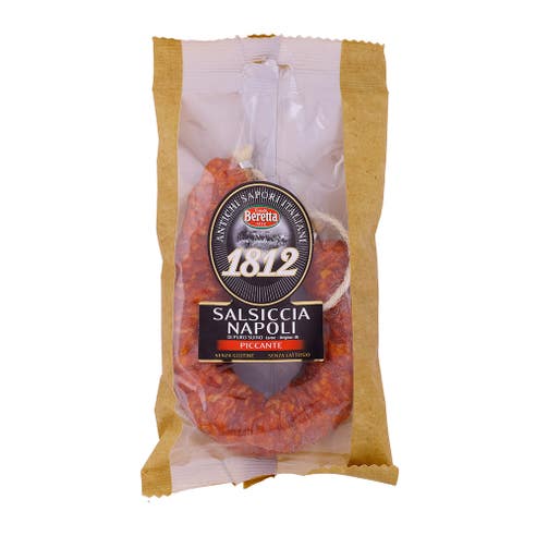 Fratelli Beretta Piccante Salsiccia Napoli Curva 250g [Contains Pork] 