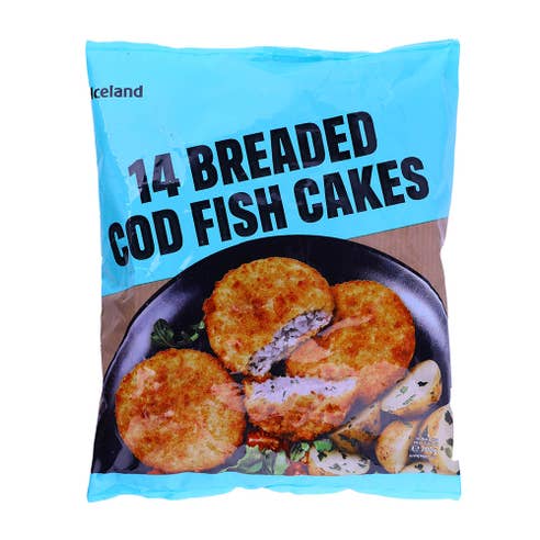 Iceland Breaded Fish Cakes 14's 700g 