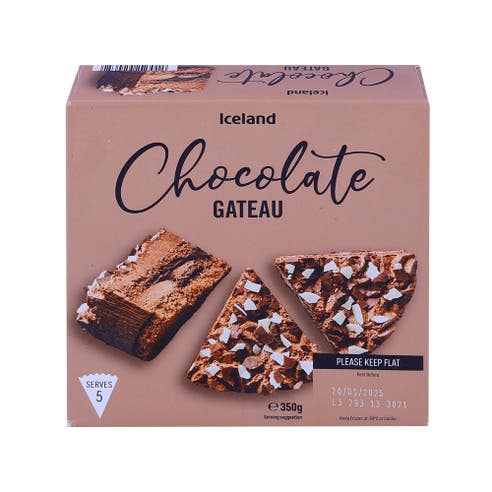 Iceland Chocolate Gateau 350g 