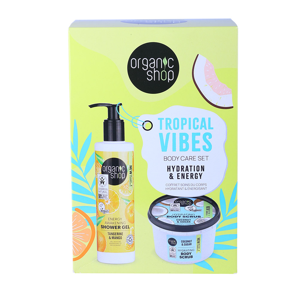 Organic Shop Tropical Vibes Hydration & Energy Body Care Set 280ml 