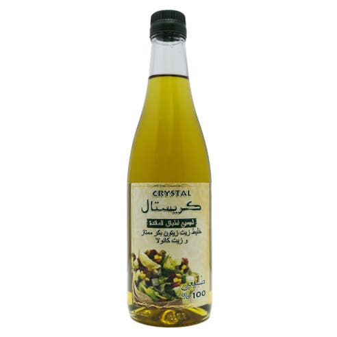 Crystal Olive Oil In Glass Bottle 500ml [Special Offer] 