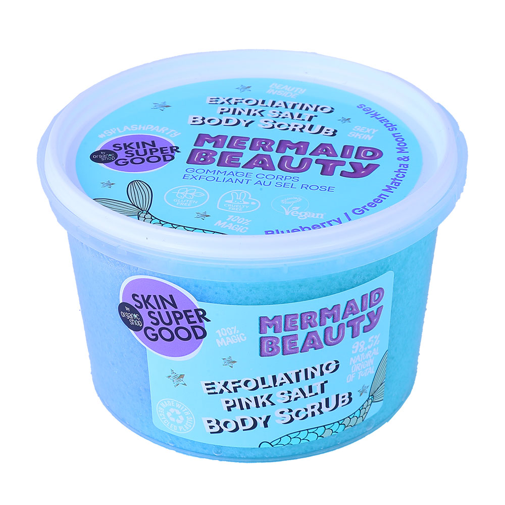 Organic Shop Mermaid Exfoliating Pink Salt Body Scrub 250ml 