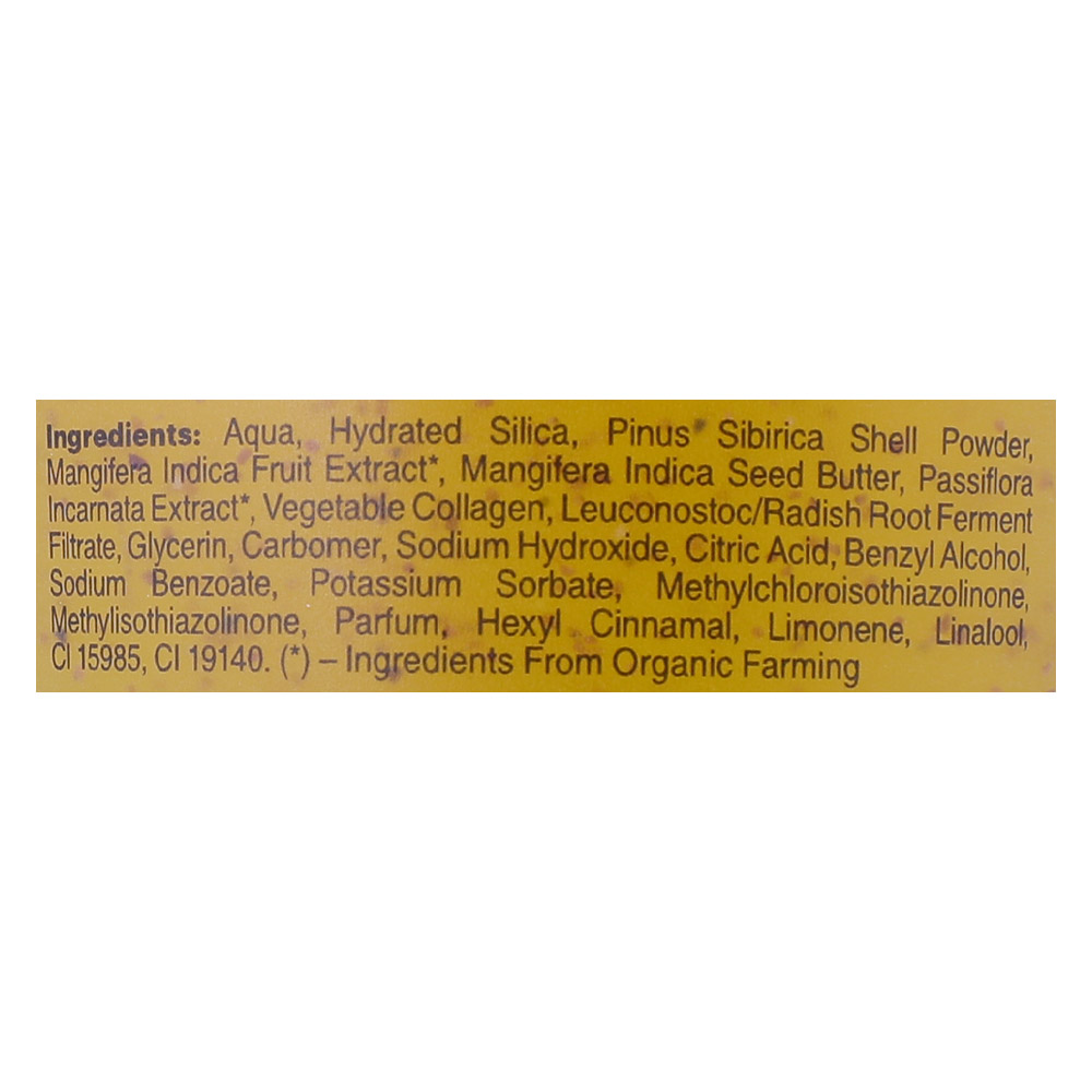 Organic Shop Tropical Mango Body Scrub 200ml right side image