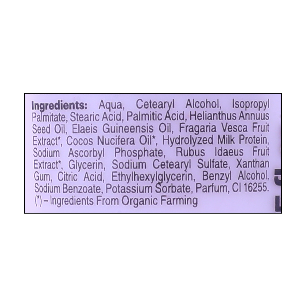 Organic Shop Strawberry Vitamin C Booster Hand Cream 75ml right side image