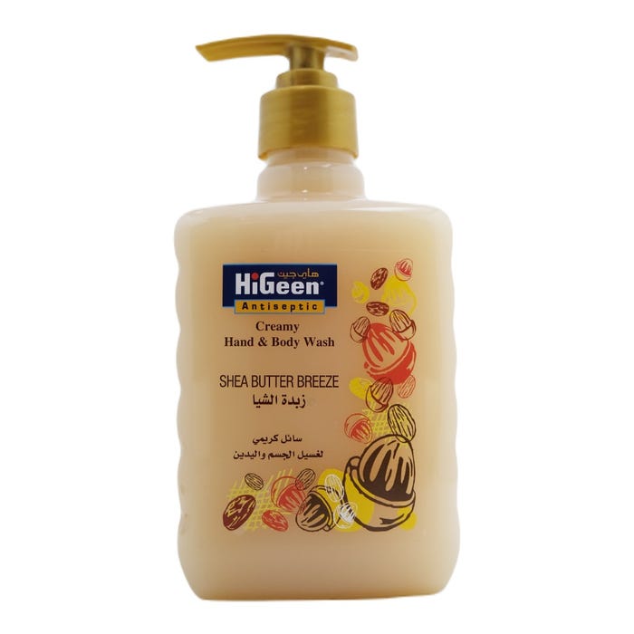 Hi Geen Creamy Shea Butter Breeze Hand & Body Wash 500ml