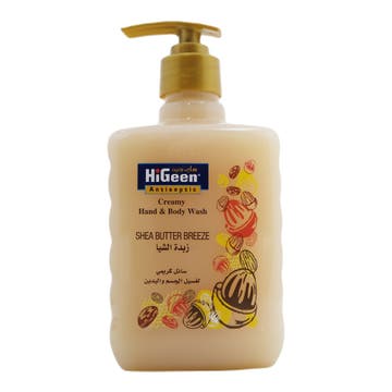 Hi Geen Creamy Shea Butter Breeze Hand & Body Wash 500ml 