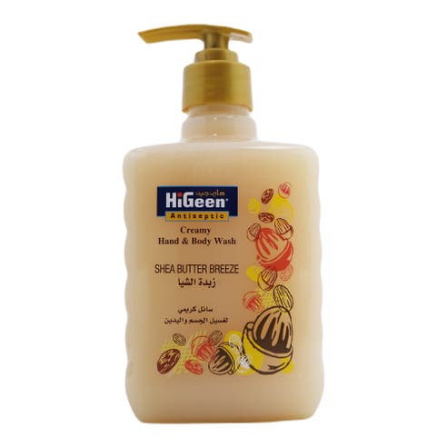 Hi Geen Creamy Shea Butter Breeze Hand & Body Wash 500ml 