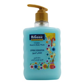 Hi Geen Creamy Spring Sensation Hand & Body Wash 500ml 