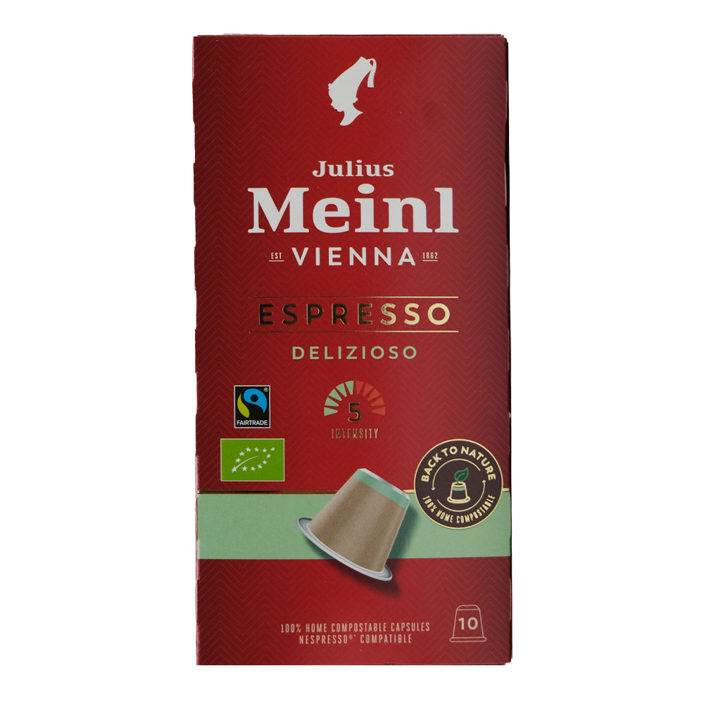 Julius Meinl Espresso Delizioso Coffee 10 Capsules