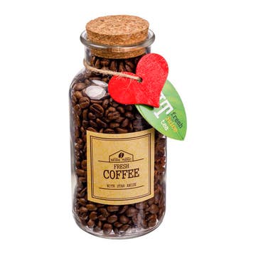 FJT Roasted Coffee Beans with Star Anise 200g