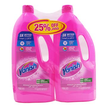 Vanish Fabric Safe Stain Remover Liquid 2x1L [Special Offer] 