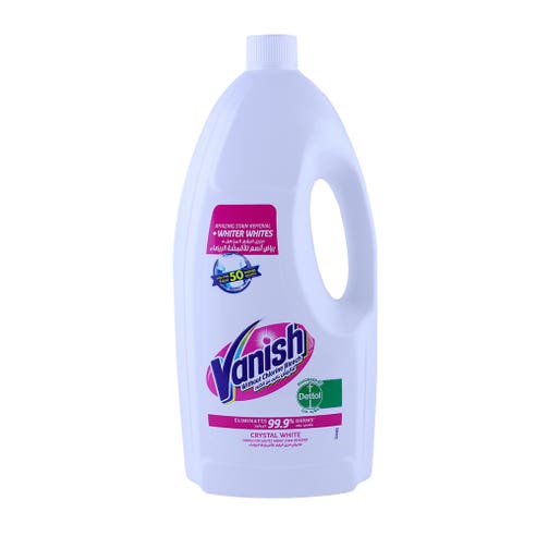 Vanish Crystal White Fabric Stain Remover Liquid 1.8L 