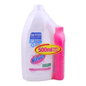 Vanish Fabric Safe Stain Remover 1.8L + 500ml Pink [Special Offer] 