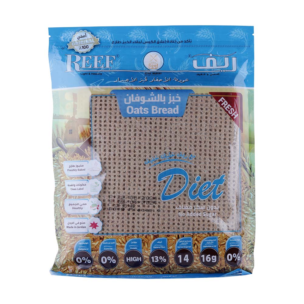 Reef Oats Bread 250g