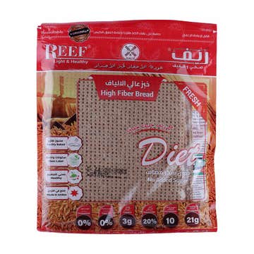 Reef High Fiber Bread 250g 
