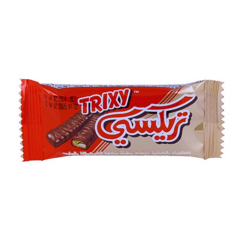 Trixy Caramel Biscuits 20g 