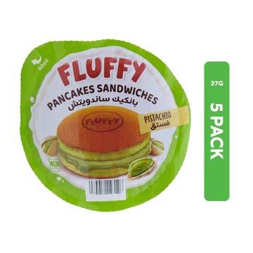 Fluffy Pistachio Filled Pancake Sandwich 5x37g