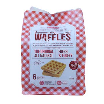 Amalfi Plain Waffles 6s 300g 