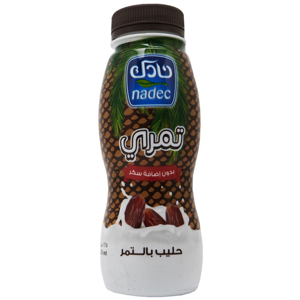 Nadec Tamry Dates Milk 225ml back image