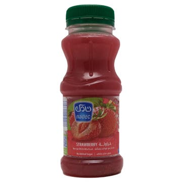 Nadec No Added Sugar Strawberry Nectar With Mix Juice 180ml 